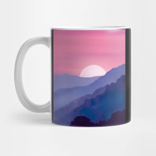 Pink Sunset Mug